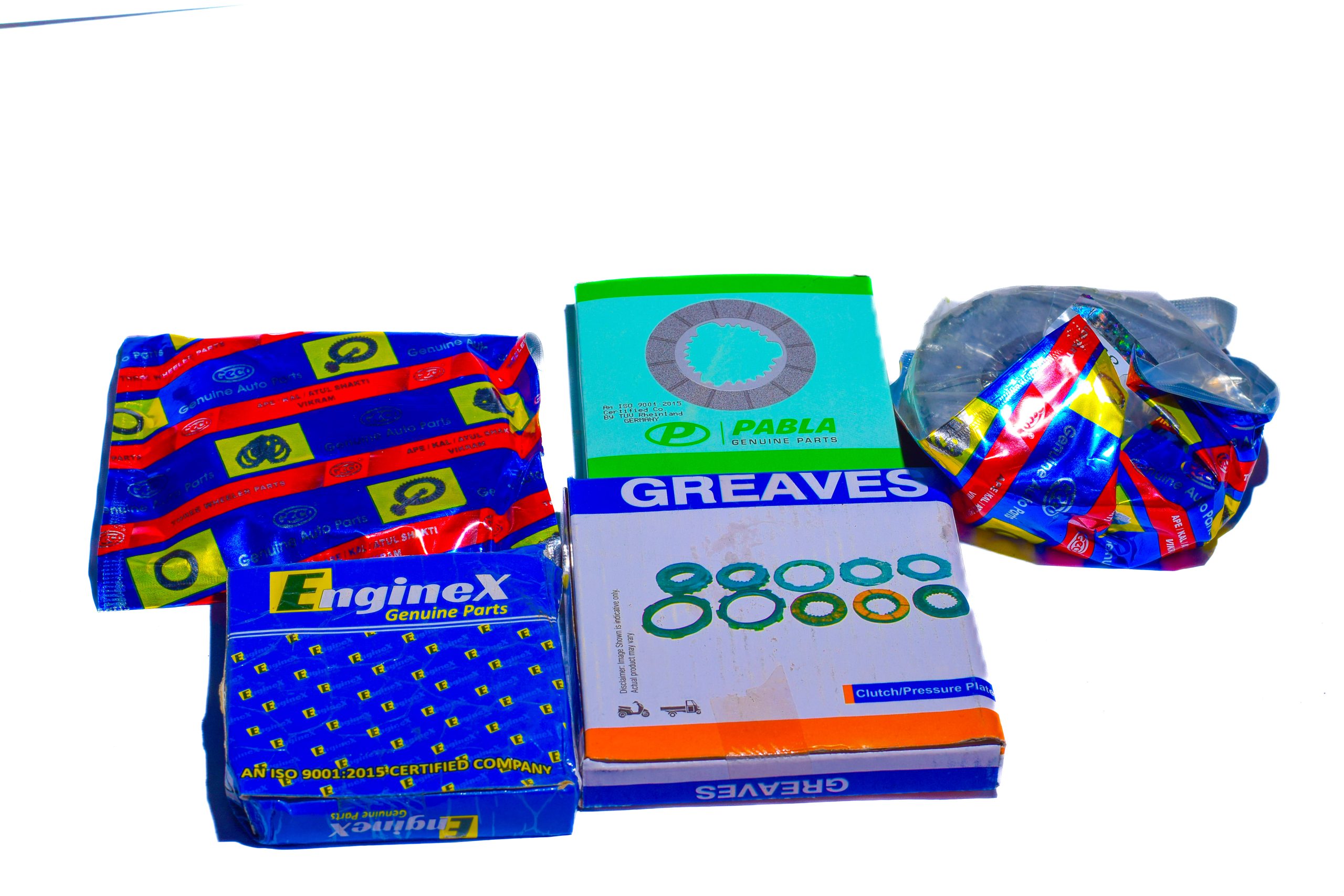 GECO/PABLA /ENGINEX- CLUTCH PLATES BS3