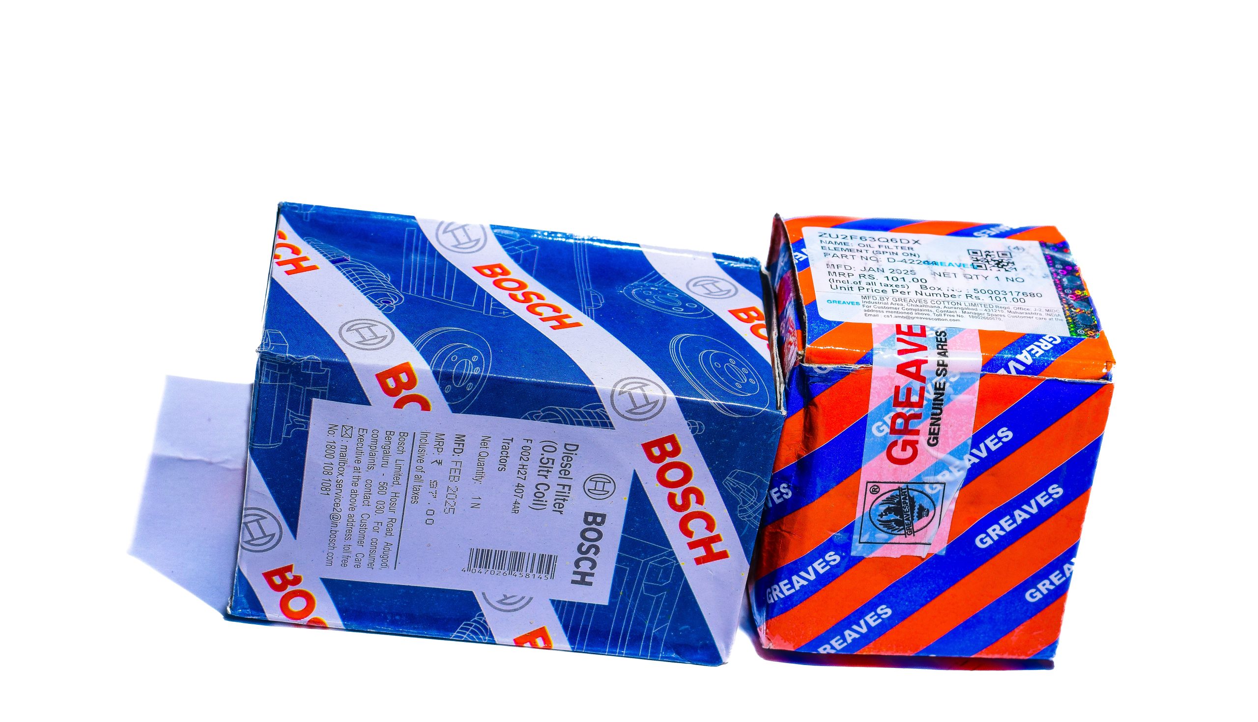 BOSCH DIESEL FILTER BOSCH OIL FILTER