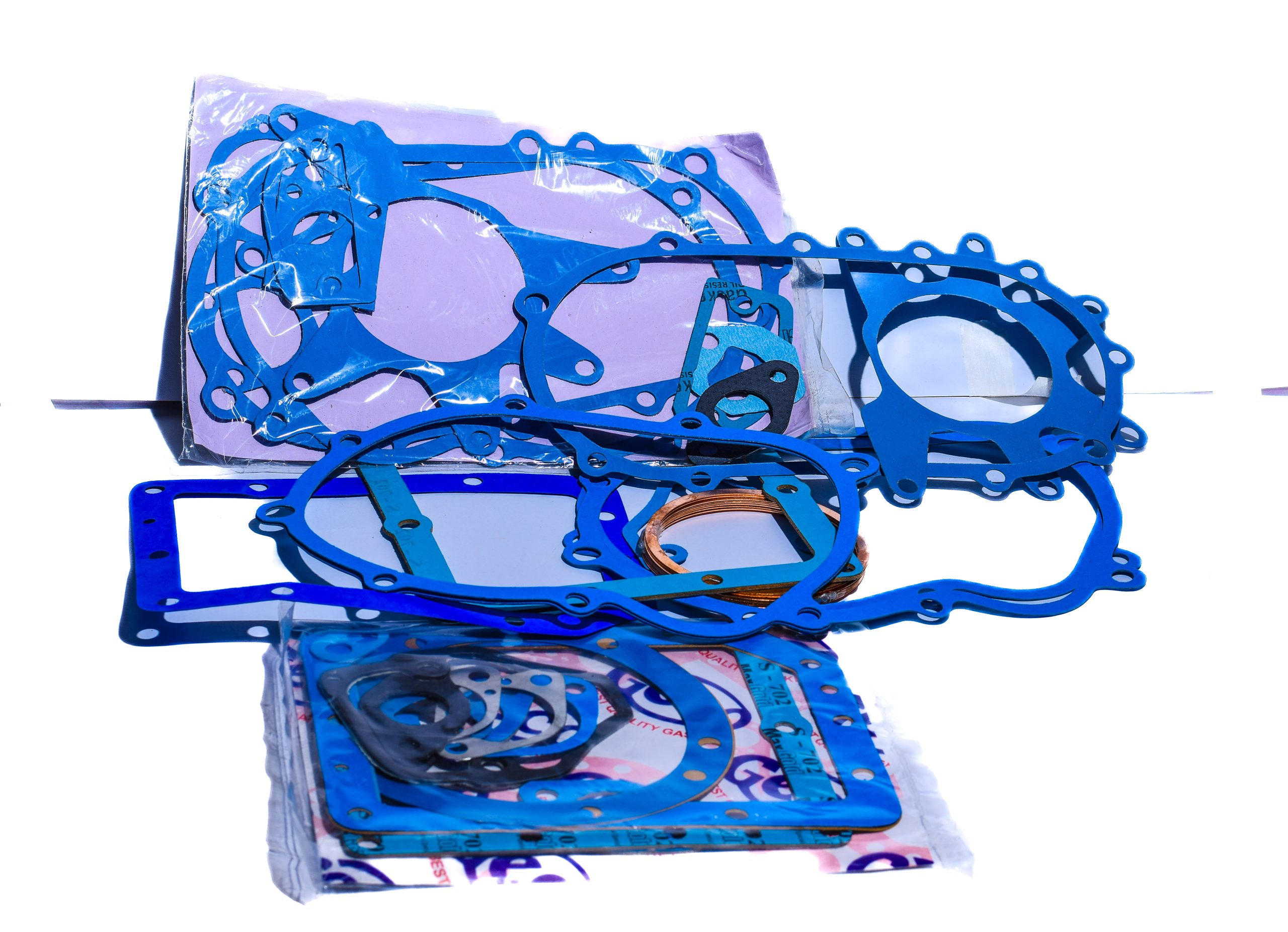 GECO ● Gasket Exhaust ● Diff cover ● Top cover ● Oil Pan ● Gear Overhaul ● Feed Pump ● Gear Shifter