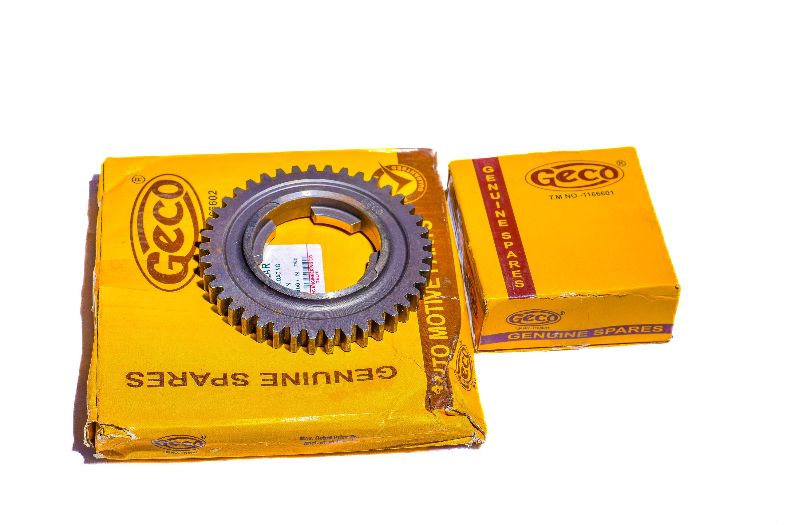 ● GECO FINAL GEAR ● GECO SPEED GEAR ● GECO FIRST GEAR ● GECO SECOND GEAR ● GECO THIRD GEAR ● GECO FOURTH GEAR