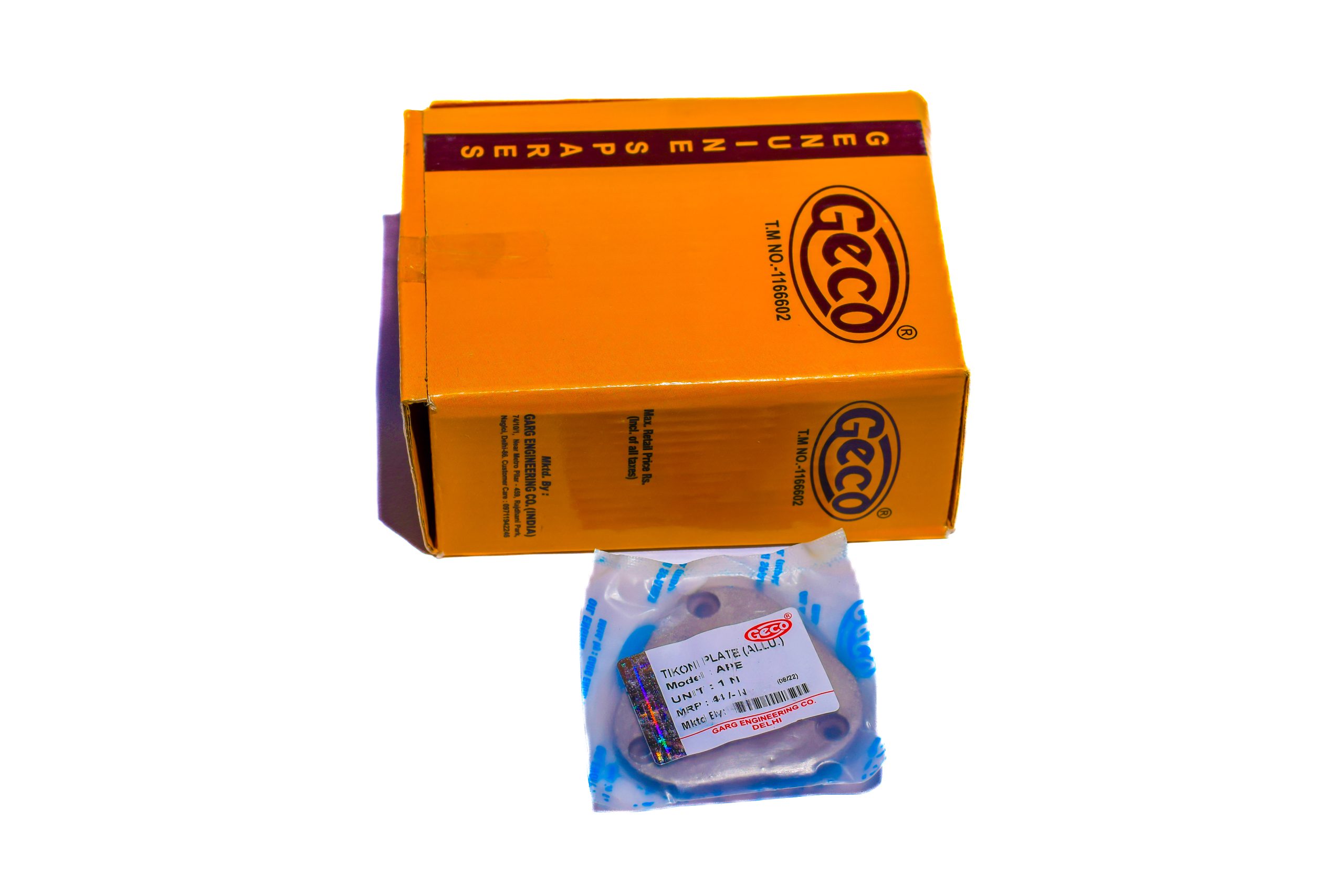 GECO ROCKER COVER /PLATE