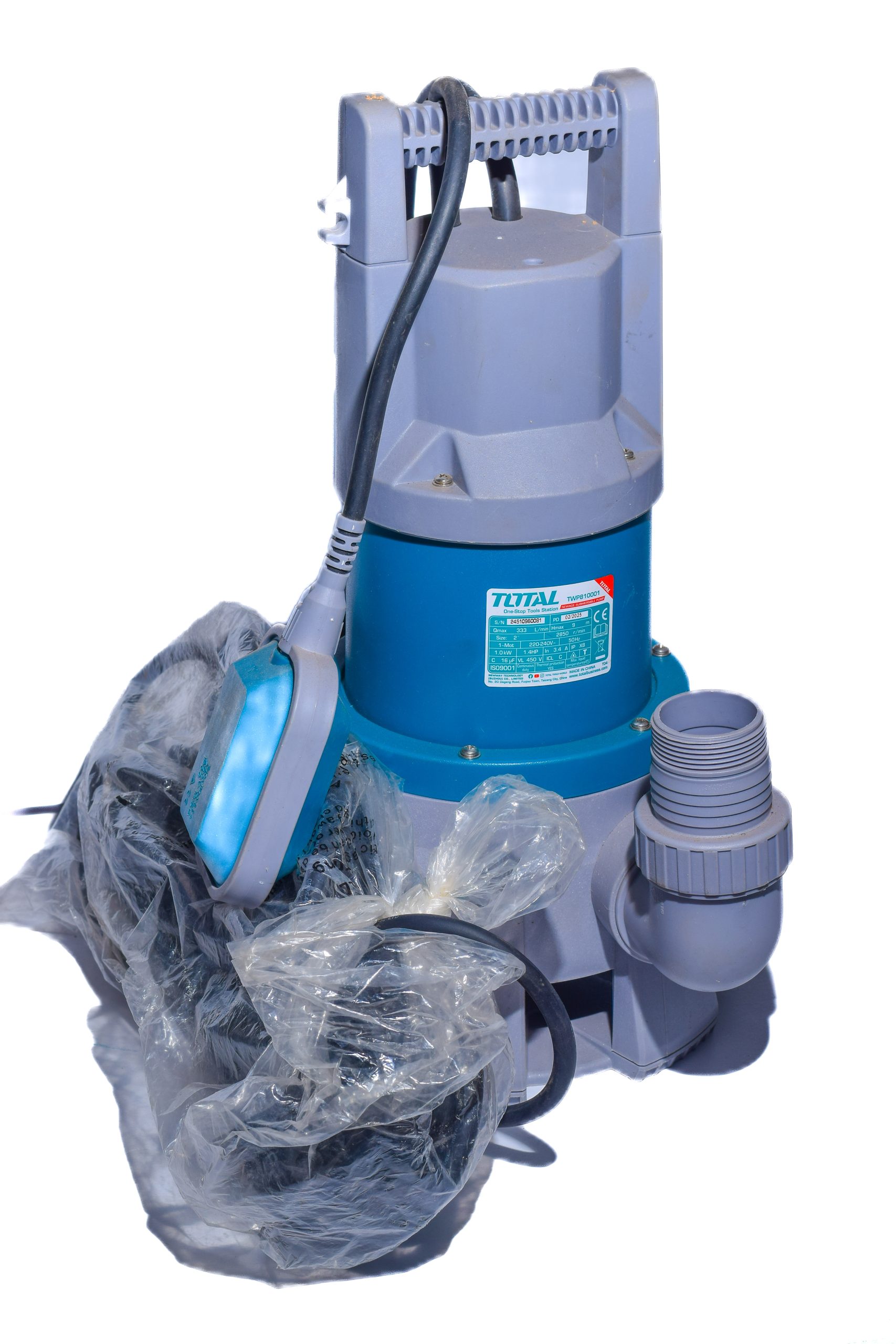 TOTAL SEWAGE SUBMERSIBLE PUMP