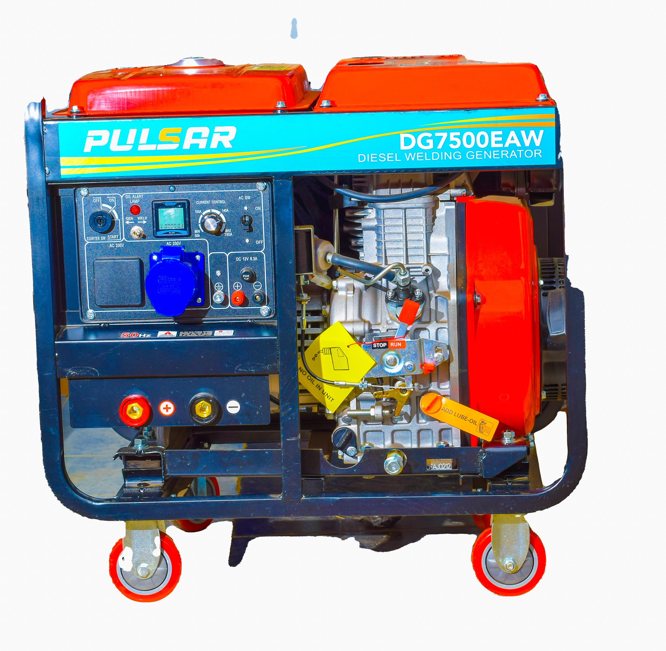 PULSAR DIESEL WELDING GENERATORT 6.9 KVA