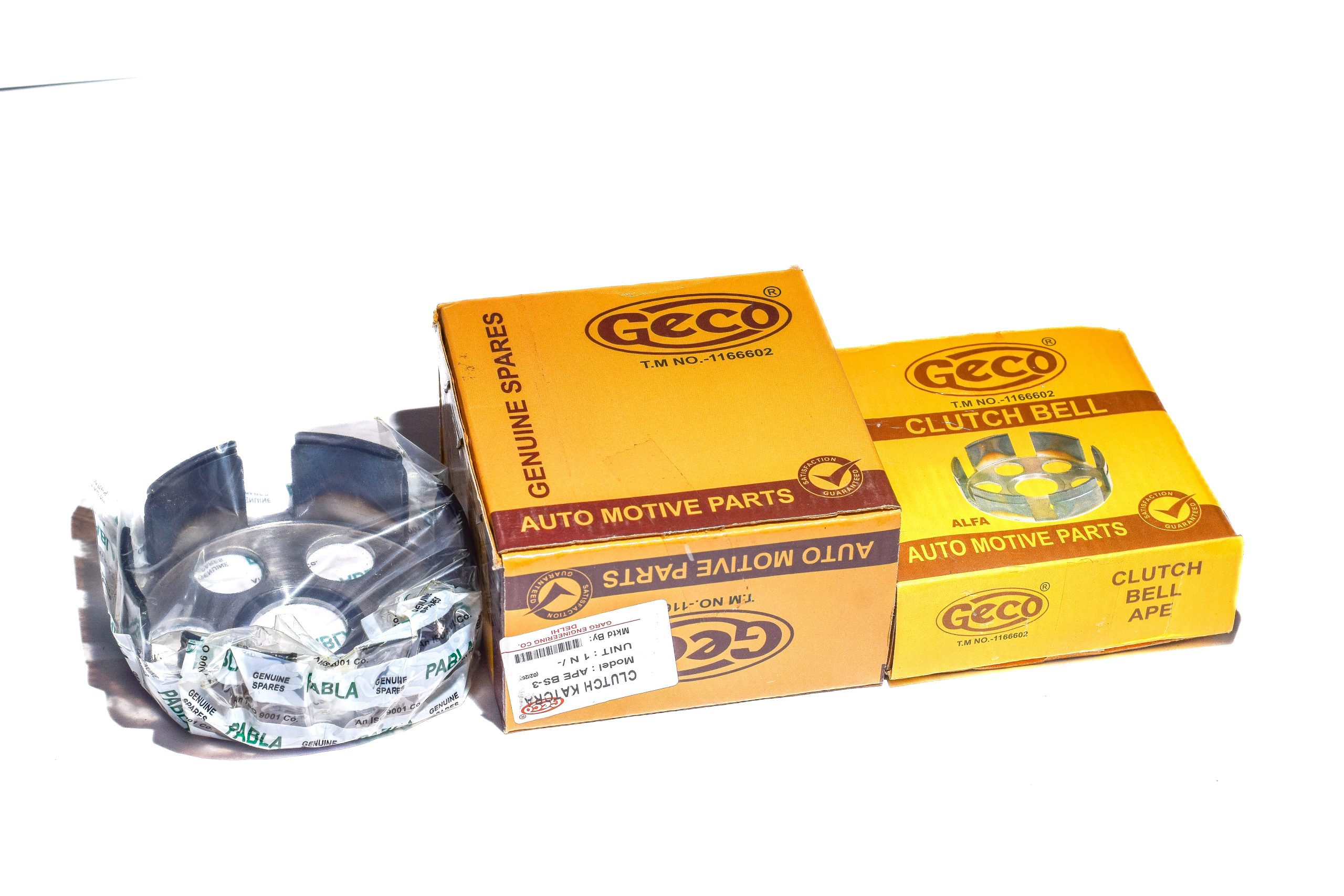 GECO/PABLA CLUTCH BOX BS2,BS3 AND BS4